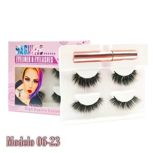 Starter Kit contains 2x pair of Magnetic Eyelashes